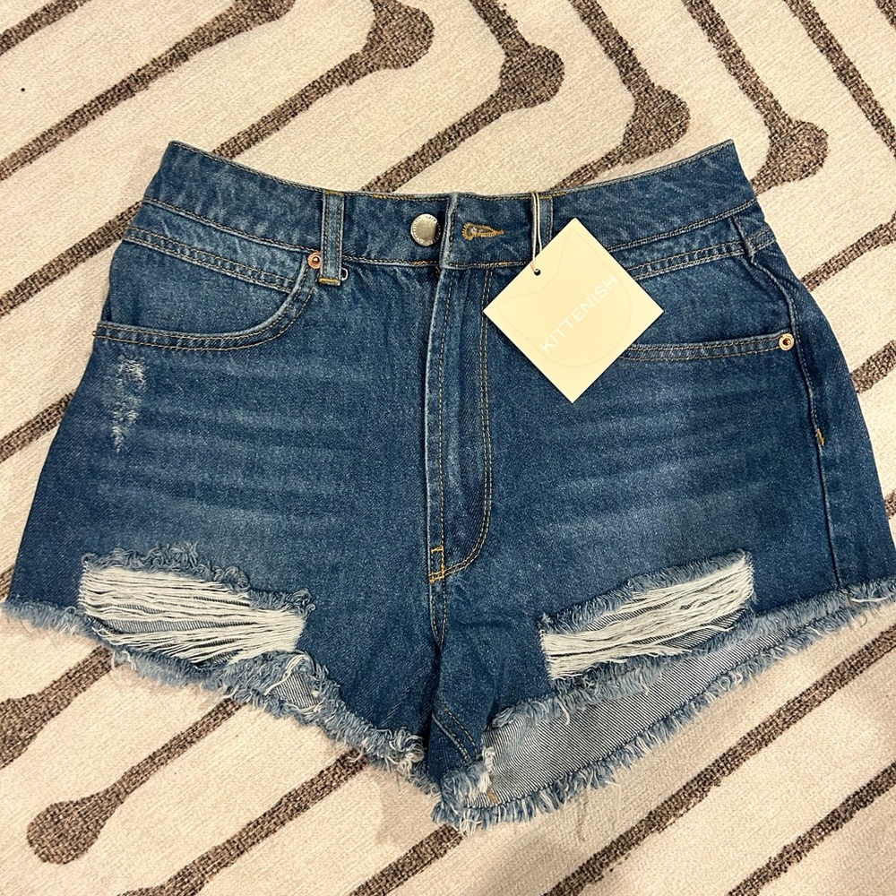 HERS - Brand new Kittenish Jean shorts